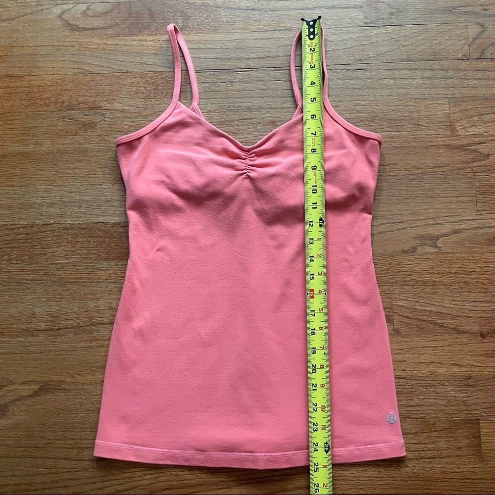 Lululemon coral pink tank top size 8 - Picture 11 of 12